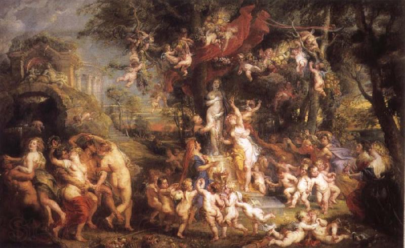 Peter Paul Rubens Feast of Venus France oil painting art
